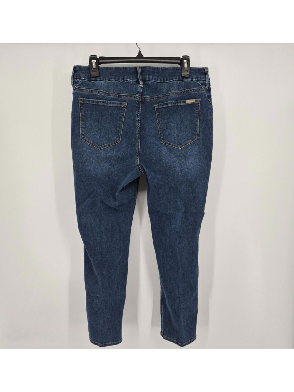 Chico's So Slimming Dark Wash Blue Denim Jeans Women's Size 2 ( 12 ) - Picture 5 of 16
